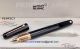 Perfect Replica New Mont Blanc Marc Newson Black Fineliner Pen Rose Gold Trim (1)_th.jpg